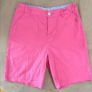 crown & ivy Bright Pink Girls Chino Shorts